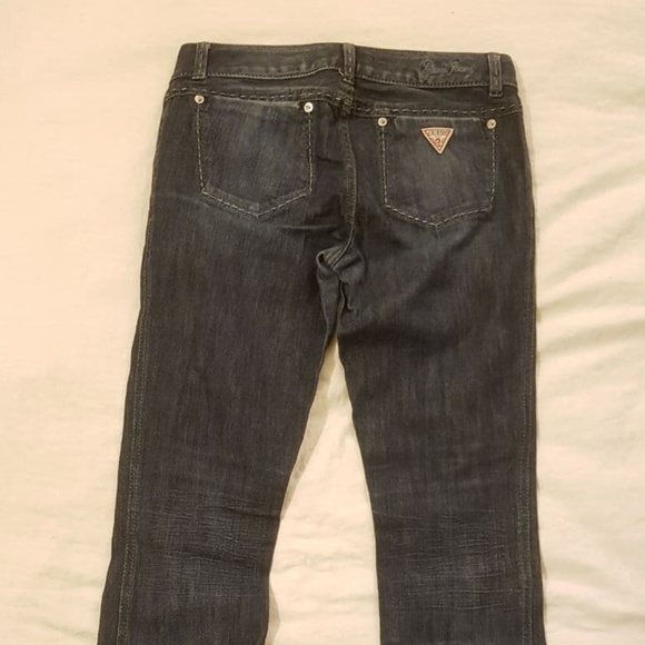 Premium GUESS Women's Starlet Slimboot Jeans - Blue 26 - Picture 6 of 15